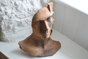Italian Modernist Bust Sculpture Female Form