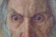 Load image into Gallery viewer, Portrait of an Elderly Bearded Man Oil on Canvas Painting