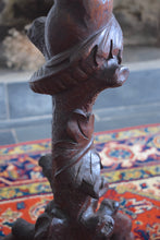 Load image into Gallery viewer, 19th Century Pair of Italian Carved Walnut Torchères
