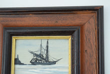 Load image into Gallery viewer, small ship painting