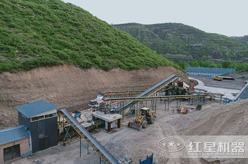 碎石加工生产客户现场实拍 碎石加工生产客户现场实拍