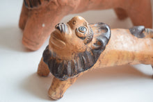 Load image into Gallery viewer, Early 20th Century Terracotta Indian Lion Sculptures