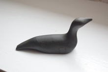 Load image into Gallery viewer, Canadian Inuit Eskimo Hand Carved Soapstone Bird Sculpture
