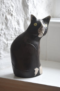 Large Handmade Ceramic Cat by Tony White