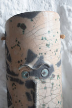 Load image into Gallery viewer, Mid Century Handmade Raku Pottery Wall Mask