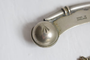 Antique Boatswain's Whistle with Broad Arrow Crows Foot Mark