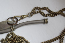 Load image into Gallery viewer, Antique Boatswain&#39;s Whistle with Broad Arrow Crows Foot Mark