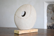 Load image into Gallery viewer, Studio Pottery Oval Sculpture in the Manor of Barbara Hepworth