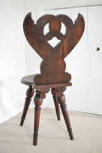 Load image into Gallery viewer, carved wooden chair