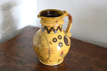 Load image into Gallery viewer, Large Slipware Pottery Moon and Sun Jug by Hannah McAndrew