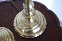 Load image into Gallery viewer, Large Pair of Vintage Brass Table Lamps by Ringway