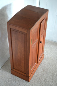 Early 20th Century Teak Cupboard from the Rangoon Criminal Institution