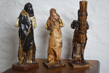 Load image into Gallery viewer, Set of Three Mexican Folk Art Paper Mache Figures