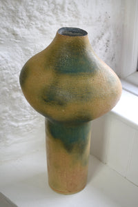 Extra Large Studio Pottery Statement Vase of Organic Form