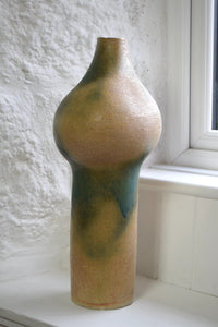 Extra Large Studio Pottery Statement Vase of Organic Form