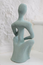 Load image into Gallery viewer, Handmade Studio Pottery Sculpture Anthropomorphic Form in Contemplation