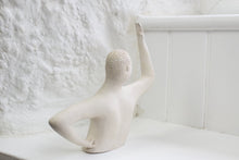 Load image into Gallery viewer, Handmade Studio Pottery Sculpture Posing Male Torso