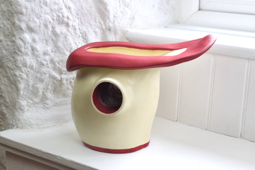 Unusual Ceramic Sculpture Pottery Model Toilet Bidet