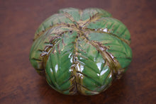 Load image into Gallery viewer, Debbie Prosser Cornish Studio Pottery Green Glazed Paperweight