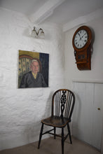 Load image into Gallery viewer, Mid Century Post Impressionist Portrait of an Elderly Gent, Oil on Canvas