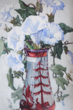 Load image into Gallery viewer, Lucy Elizabeth Pierce RMS (1887–1950) Still Life Watercolour Miniature of Flowers