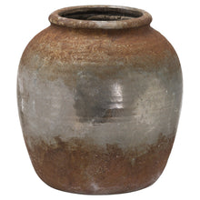 Load image into Gallery viewer, aged stone effect vase