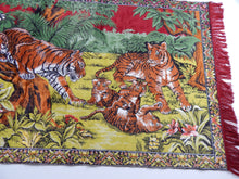 Load image into Gallery viewer, Rug with Tiger Family on