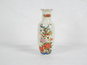 Chinese Vase with Painted Flowers