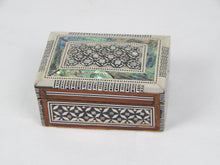 Load image into Gallery viewer, abalone inlay jewellery box