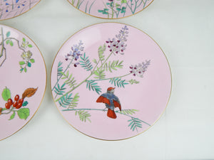 Pink Bird Plates