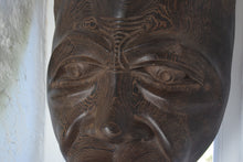 Load image into Gallery viewer, Large Hardwood Tribal Mask