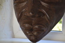 Load image into Gallery viewer, Large Hardwood Tribal Mask