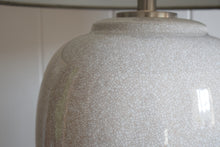 Load image into Gallery viewer, Large Ceramic Crackle Glazed Lamp