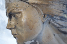 Load image into Gallery viewer, Painted Composite Bust of Diana The Huntress