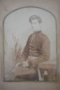 Duke of Cornwall Light Infantry Soldier Framed Photograph