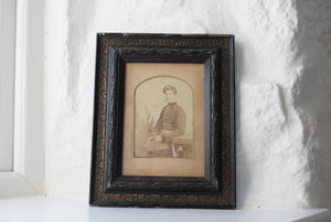 Duke of Cornwall Light Infantry Soldier Framed Photograph