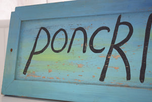 Ponckle Fletcher St Ives Studio Sign