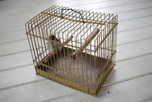 Victorian Mini Metal Bird Cage 