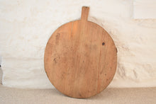 Load image into Gallery viewer, Vintage Round French Breadboard Made From Pine