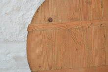 Load image into Gallery viewer, Vintage Round French Breadboard Made From Pine