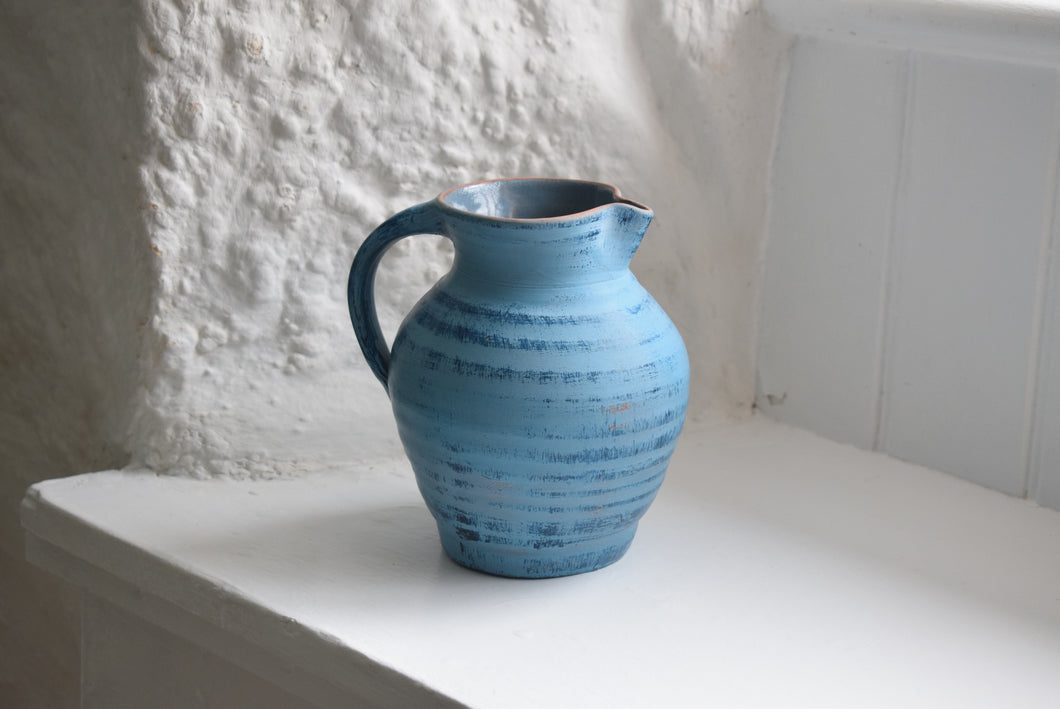 Blue Studio Pottery Jug