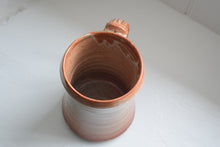 Load image into Gallery viewer, orange stoneware tankard