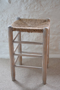 Lime-washed Pine Stool