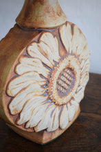 Load image into Gallery viewer, pottery sunflower lamp
