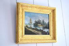 Load image into Gallery viewer, riverside cottage painting