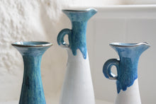Load image into Gallery viewer,  Blue Studio Pottery vases