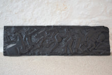 Load image into Gallery viewer, Antique Carved Oak Wood Panel Battle Scene