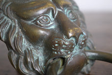 Load image into Gallery viewer, Bronze Lion Door Knocker
