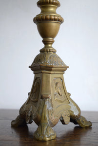 brass church candlesticks