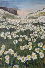 Load image into Gallery viewer, painting of many white flowers